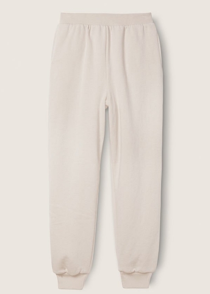 💕 PINK Victoria's Secret High Waist Reversible Sweat Pants Joggers Booty Logo L - Picture 2 of 7